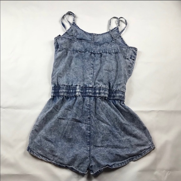 Elite Jean Acid Denim Romper - bundle only - Picture 3 of 6